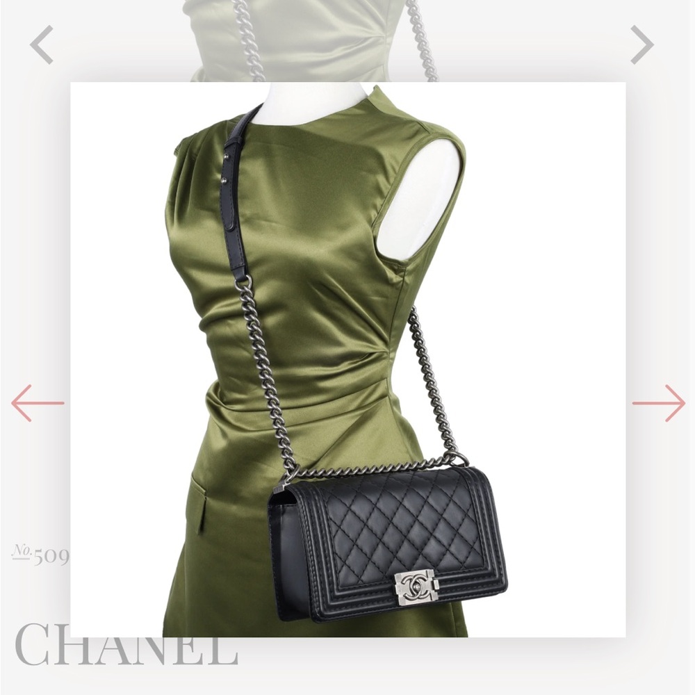 Chanel Black Quilted Shoulder Bag